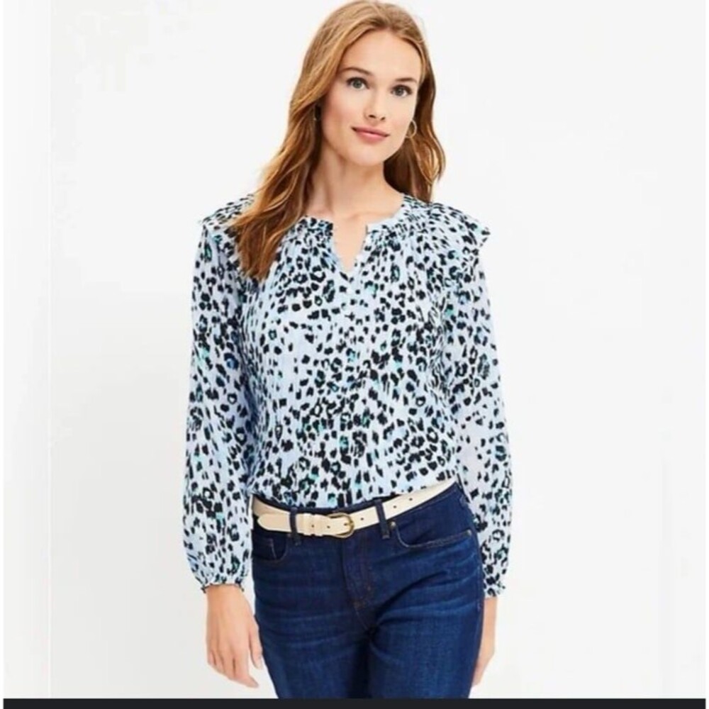 Blue loft Blouse